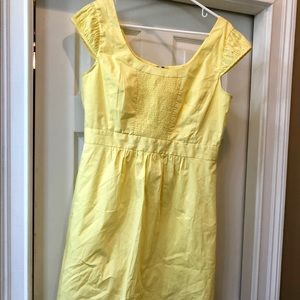 Gianni Bini Pale Yellow Sundress Sz 10 ☀️